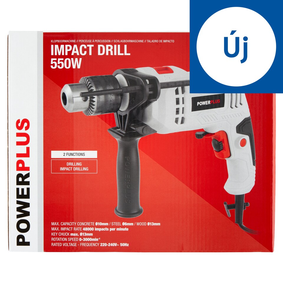 Power Plus POWC10110 ütvefúró 550W