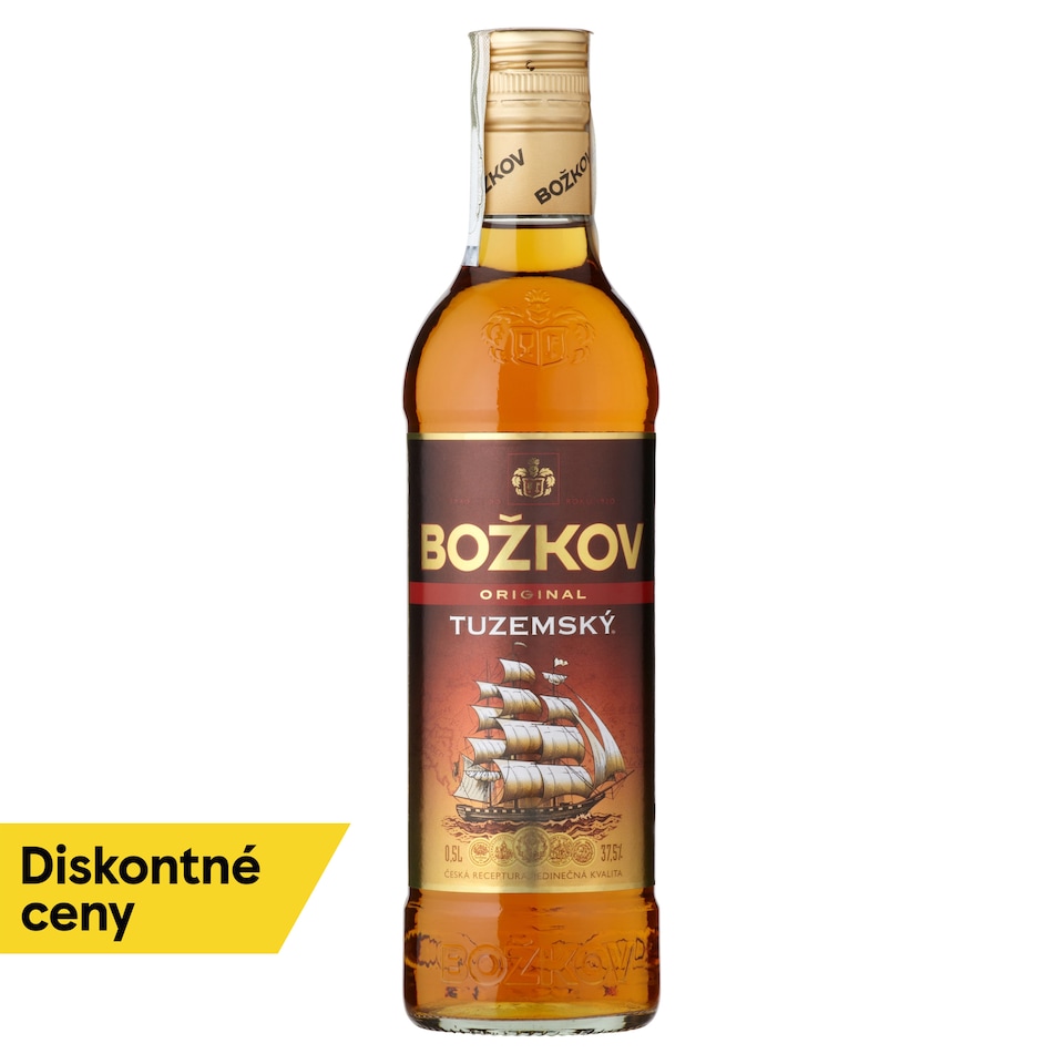 Božkov Original Tuzemský 37.5% 0.5 L