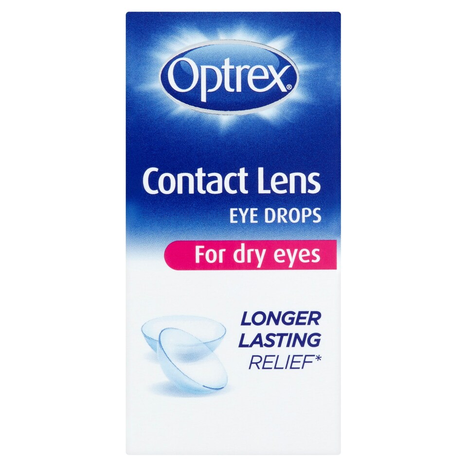 image 1 of Optrex Contact Lens Eyedrops 10Ml