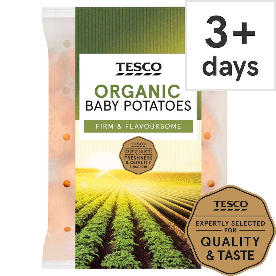 image 1 of Tesco Organic Baby Potatoes 750G