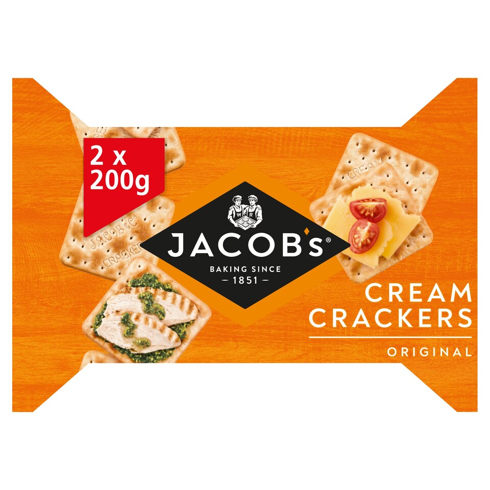 image 1 of Jacobs Cream Crackers 2X200g