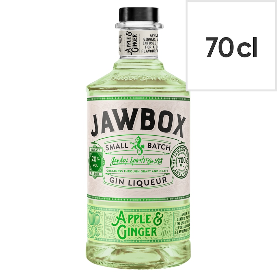 image 1 of Jawbox Apple & Ginger Gin Liqueur 700ML