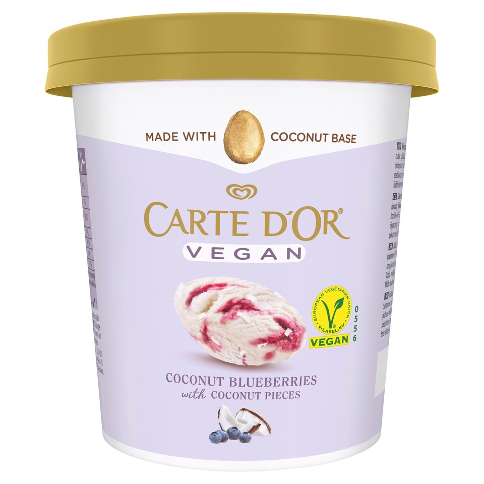 Carte d'Or Vegan Coconut Blueberries with Coconut pieces 465ml