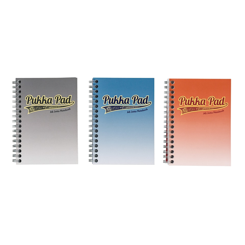 Pukka Stationery Pad A6 Jotta Notebook 80 Sheets - Assorted