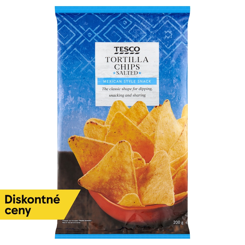 Tesco Kukuričné lupienky solené 200 g