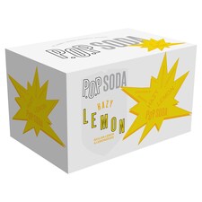 P.O.P Soda Hazy Lemon 6X330ml