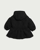 image 3 of F&F Girls Quilted Shower Resistant Coat in Black
