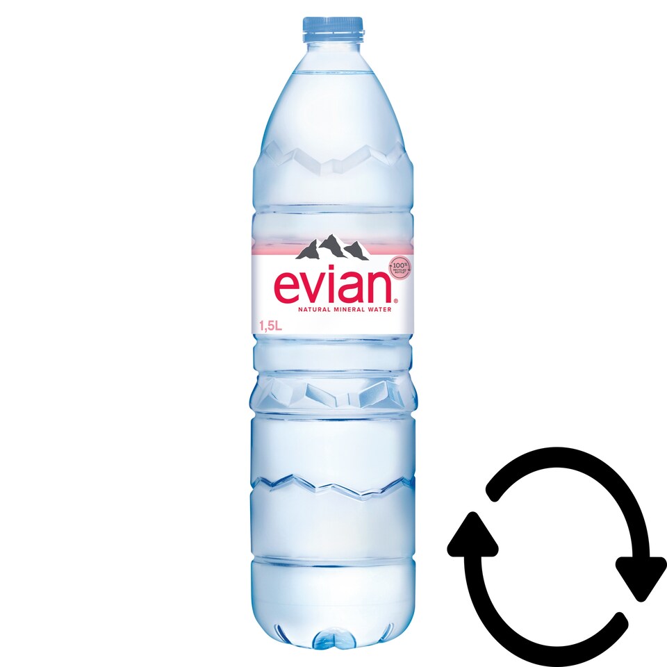Evian természetes szénsavmentes ásványvíz 1,5 l