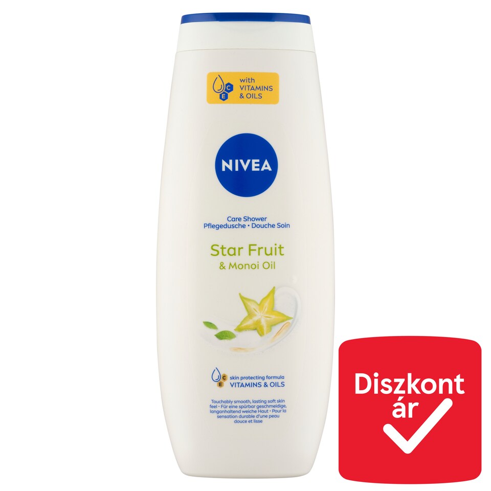 image 1 of NIVEA Star Fruit & Monoi Oil Cream Shower Gel 500 ml