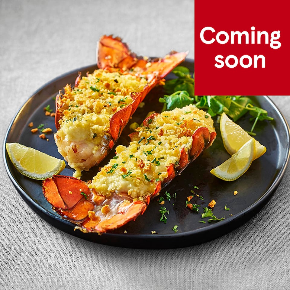 7. Tesco Finest 2 Wild Lobster Thermidor Tails 280g (Serves 2)
