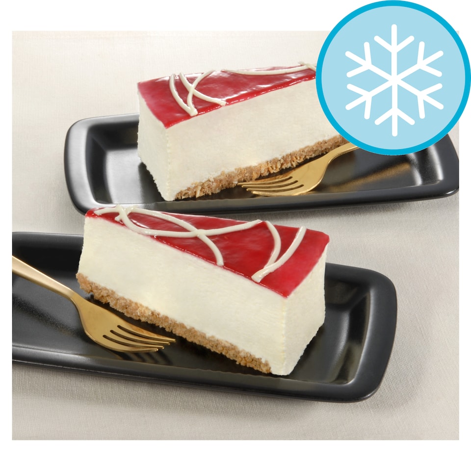 TORTIAMO ITALIAN PANNACOTTA & RASPBERRY CHEESECAKE DOUBLE PORTION 170g