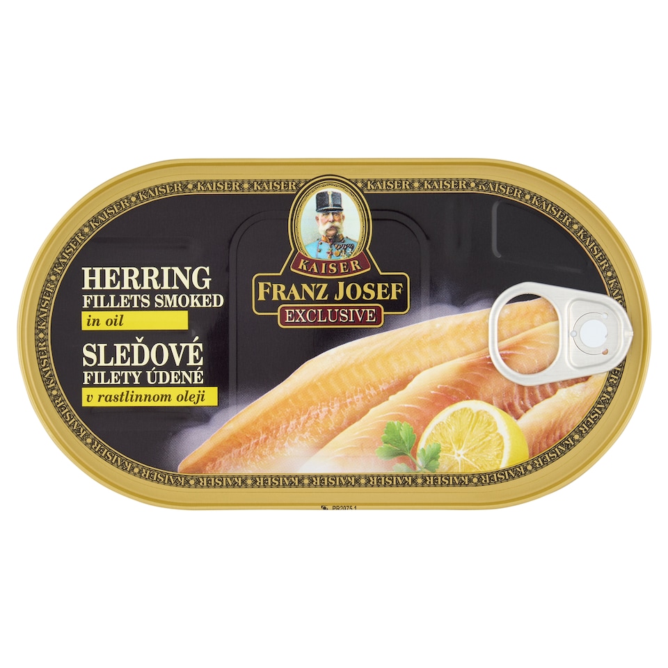 obrázok 1 z Franz Josef Kaiser Exclusive Údené sleďové filety v rastlinnom oleji 170 g