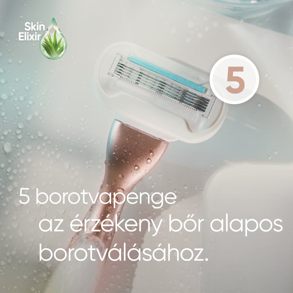 Venus Deluxe Smooth Sensitive Borotvabetét x4  1. kép