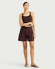 image 2 of F&F Polyamide Scoop Neck Vest in Chocolate