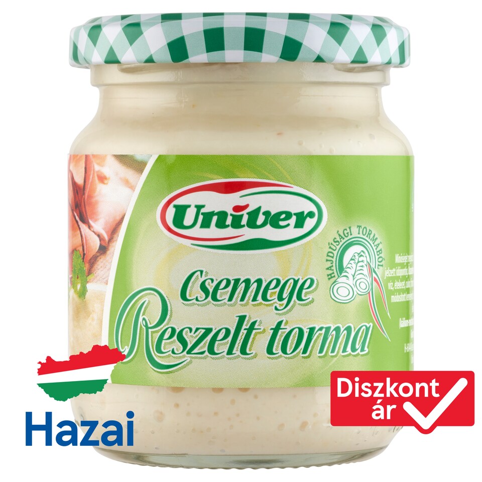 Univer csemege reszelt torma 190 g  1. kép