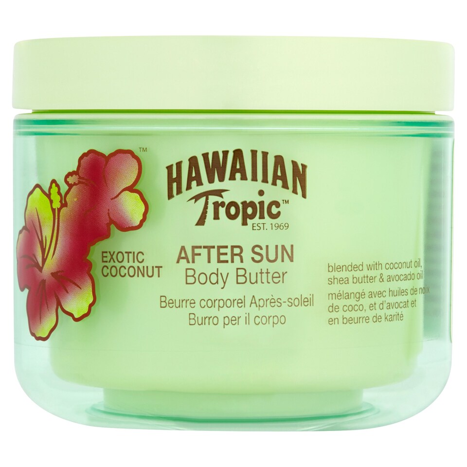 Hawaiian Tropic Coconut Body Butter After Sun 200Ml Tesco Groceries