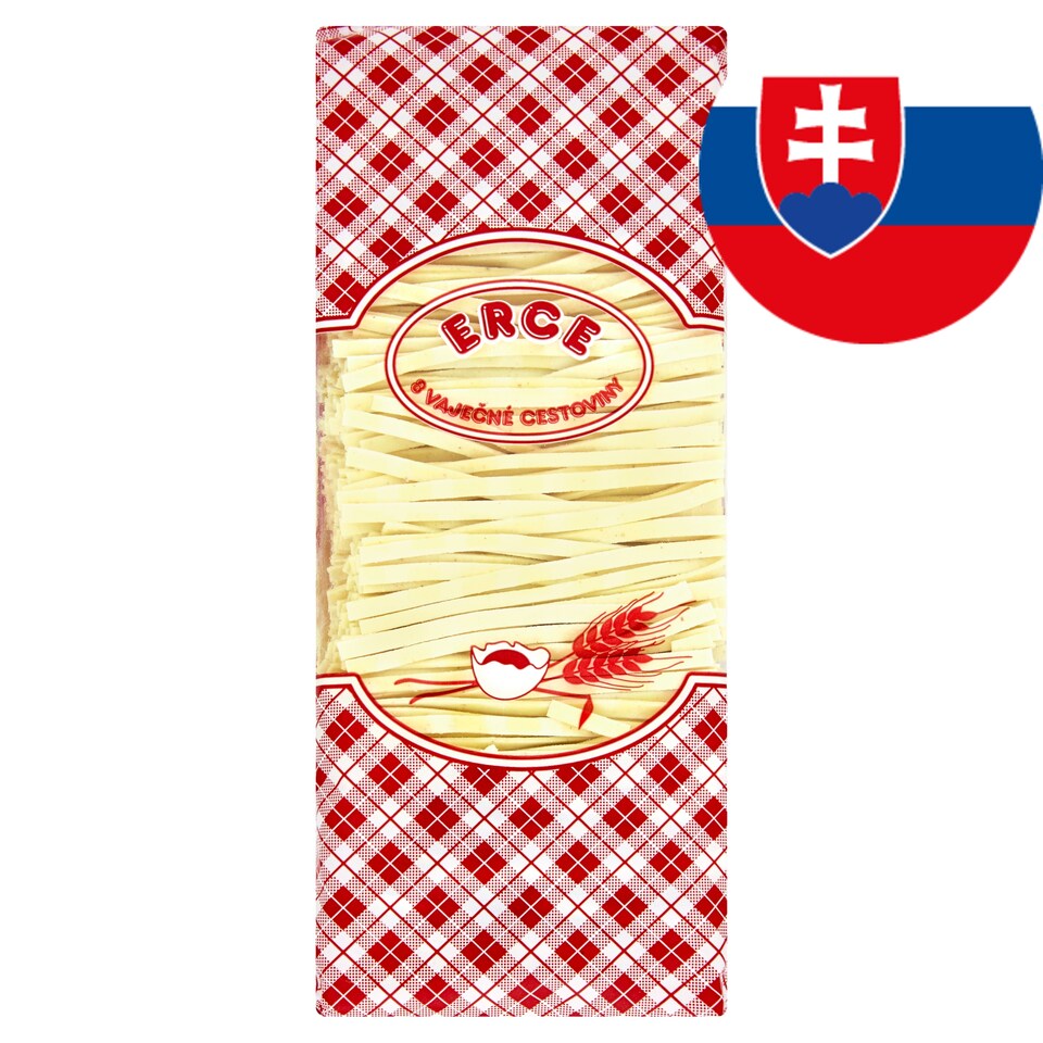 Erce Tenké rezance 8 vaječné cestoviny 250 g