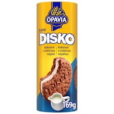Opavia Disko Cocoa Biscuits Milk Filling 169 g