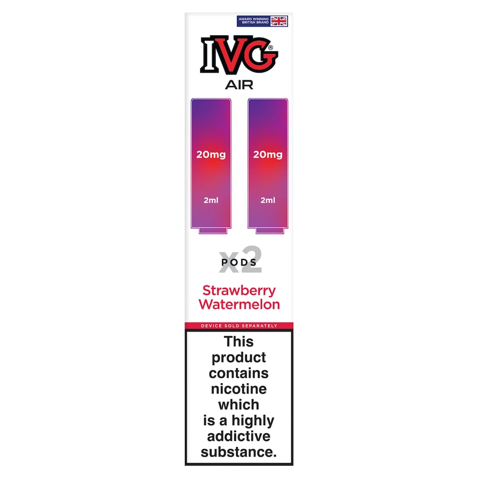 IVG Air Pods - Strawberry Watermelon 2x2ml 20mg