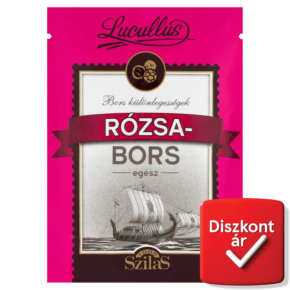 Lucullus egész rózsabors 8 g