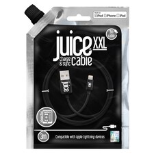 Juice Apple Lightning 3m Charging Cable Black