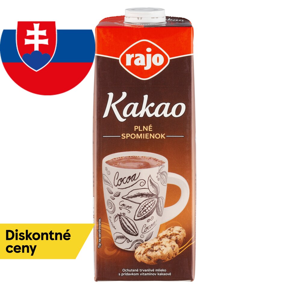 obrázok 1 z Rajo Kakao ochutené mlieko 1 l