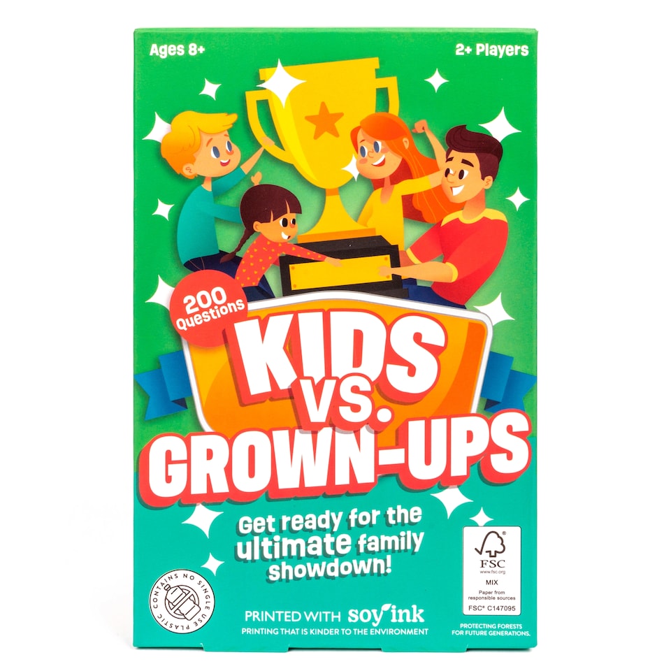 image 1 of Professor Puzzle Kids Vs Grown Ups Game