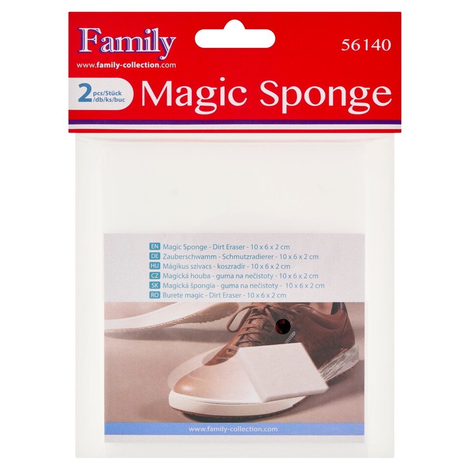 Family Magic Sponge 10 x 6 x 2 cm 2 pcs