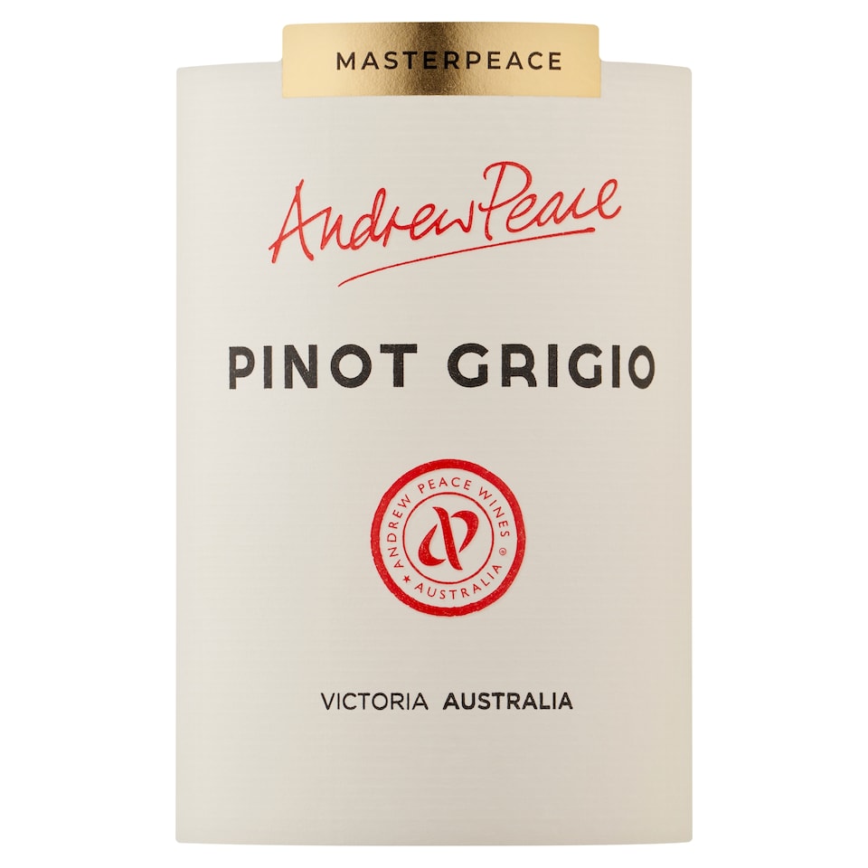 image 1 of Andrew Peace Masterpeace Pinot Grigio 75cl