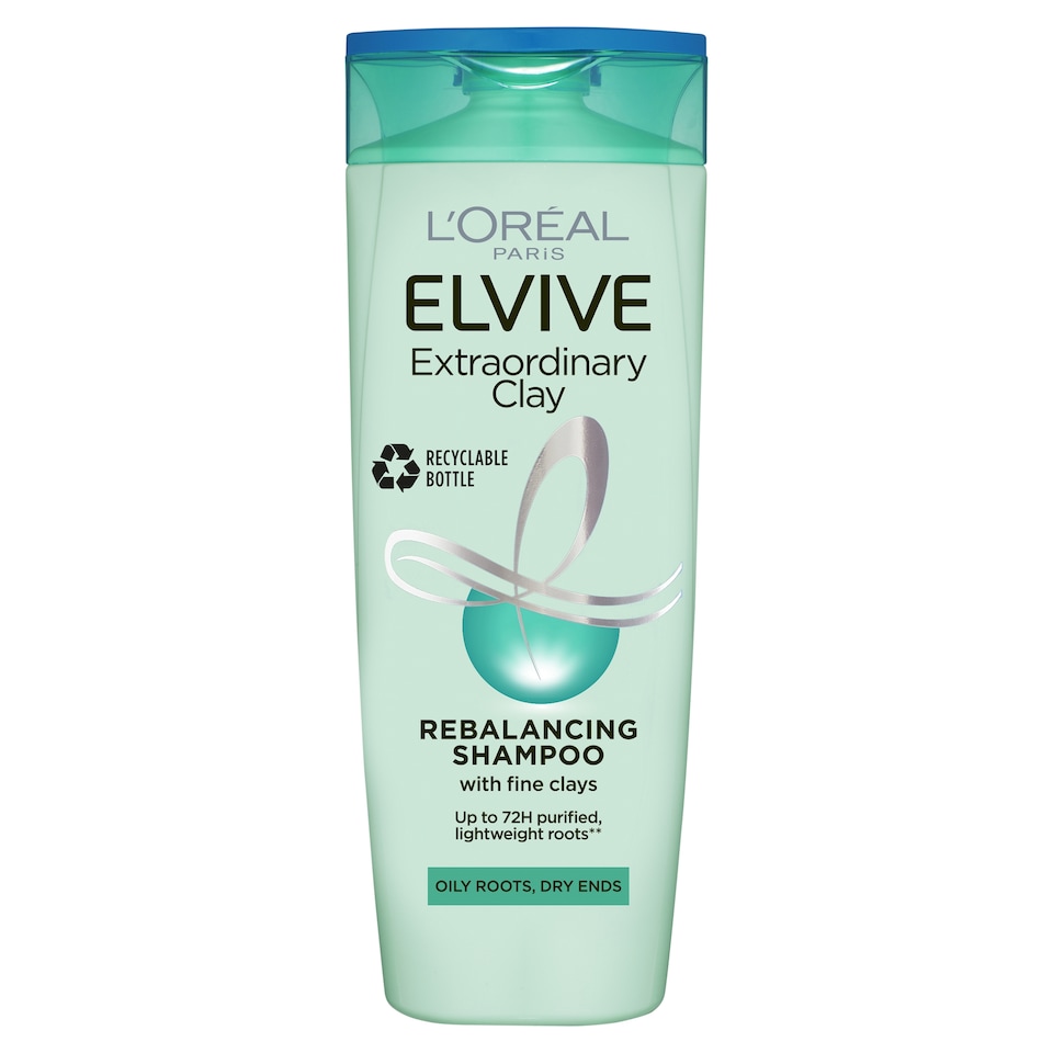 image 1 of L'Oreal Elvive Extraordinary Clay Shampoo 250Ml