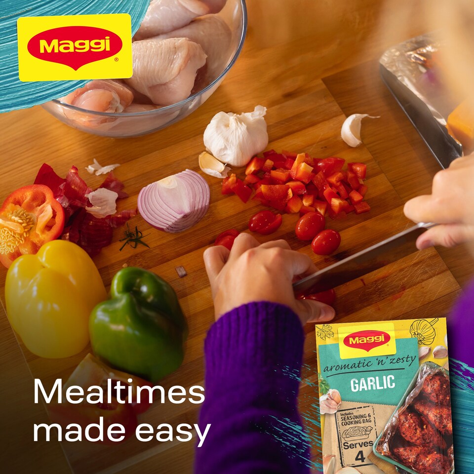 image 1 of Maggi So Juicy Garlic Recipe Mix 30g