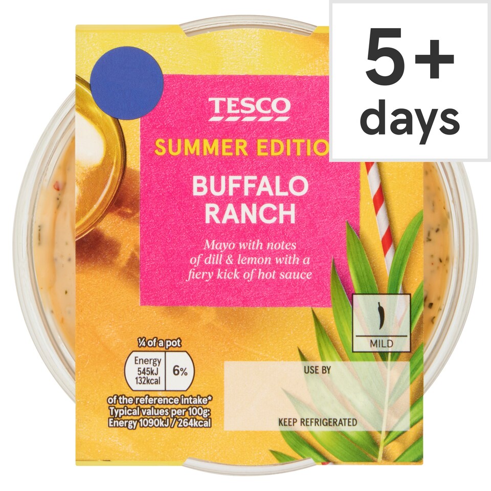 Tesco Buffalo Ranch Dip 200g