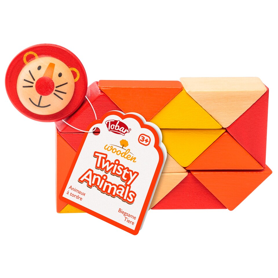 Tobar Wooden Twisty Animals