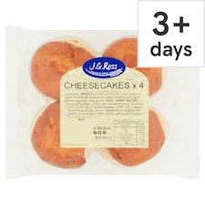J.G. Ross Cheesecakes 4 Pack