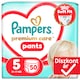Pampers Premium Care Bugyipelenka, Méret: 5, 50 db Pelenka, 11kg-17kg  1. kép