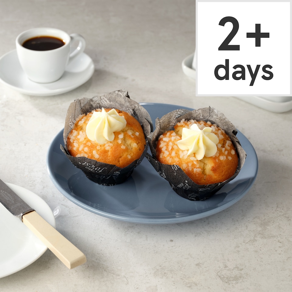 Tesco Finest Sicilian Lemon Curd Muffins 2 Pack