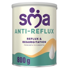 SMA Anti-Reflux Infant Baby Milk Formula Powder from Birth 800g