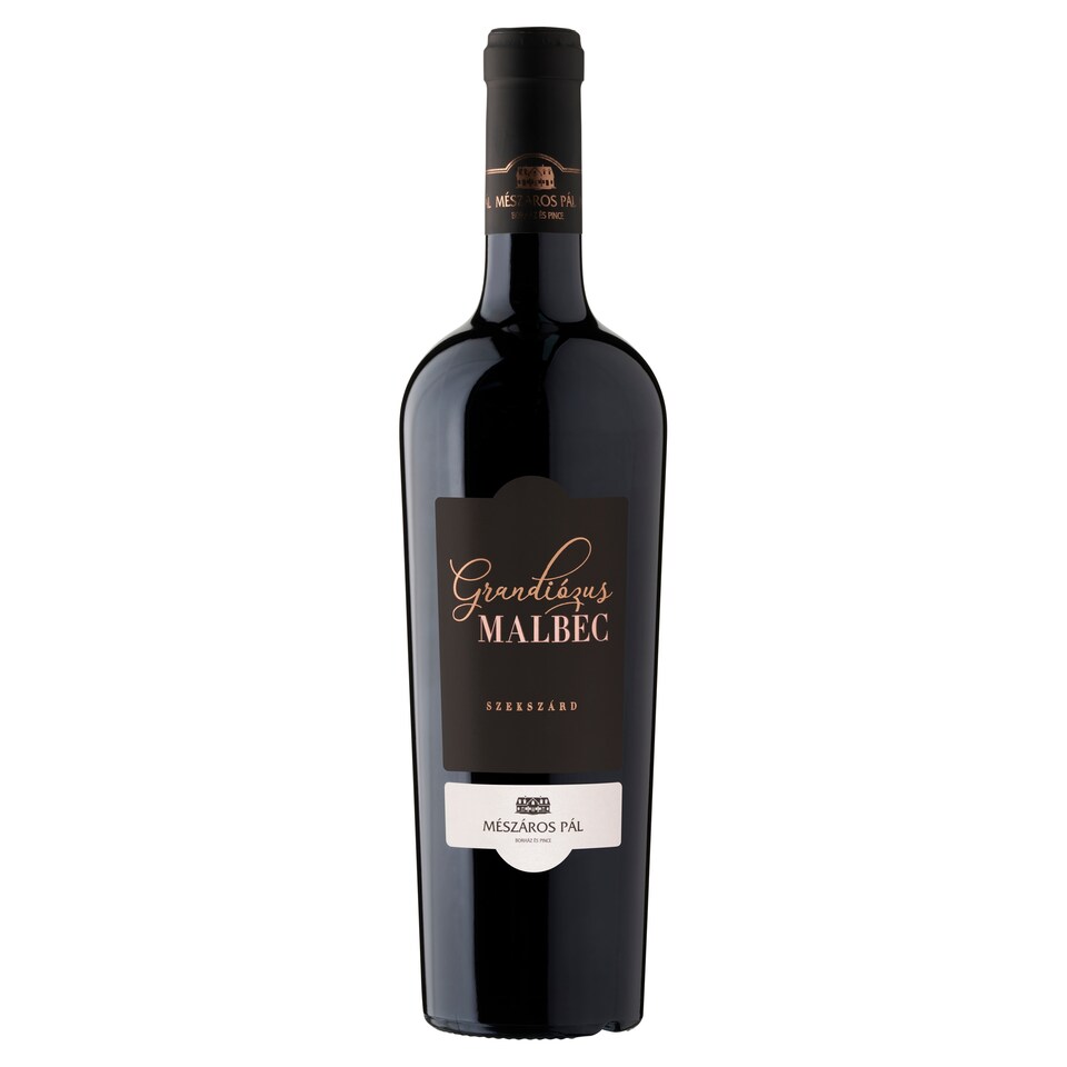 Mészáros Pál Szekszárdi Grandiózus Malbec Dry Red Wine 14% 0,75 l