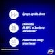 image 3 of Domestos Power Foam Toilet and Bathroom Cleaner Arctic Fresh 450ml