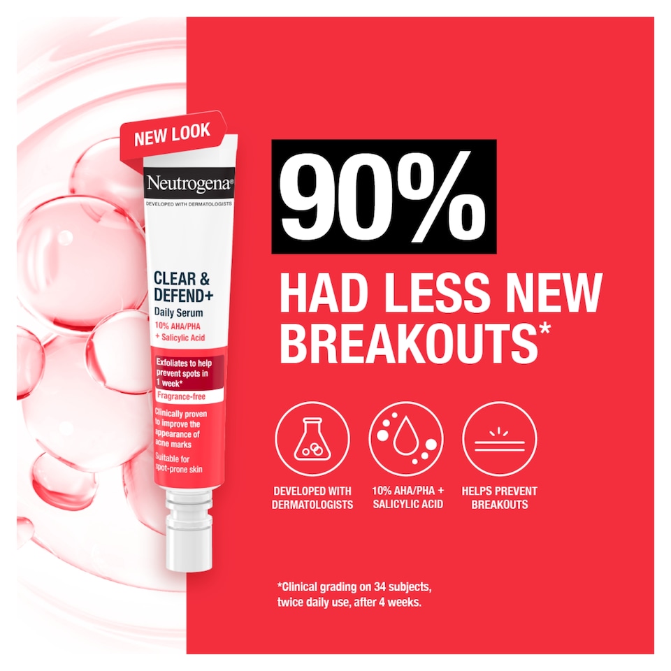 image 1 of Neutrogena Clear & Defend Plus Daily Serum 30Ml