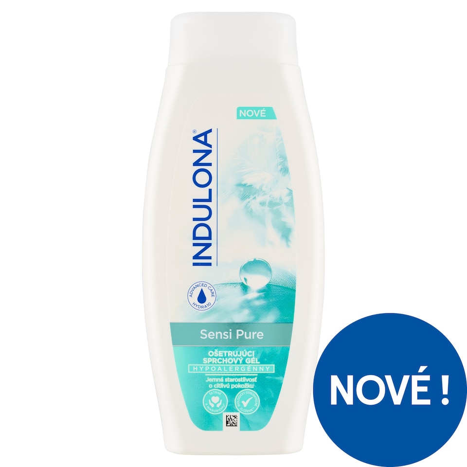 Obrázek 1 pro produkt Indulona Sensi Pure hypoalergenní pečující sprchový gel 250ml