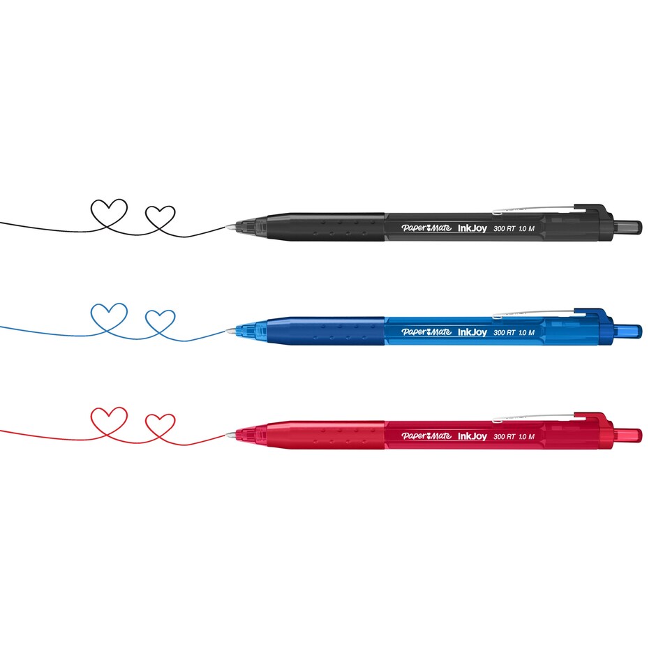 image 1 of Paper Mate InkJoy 300 Ballpoint Pens, Assorted, 4 Count