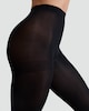 image 2 of F&F 2-Pack 80 Denier Opaque Tights in Black