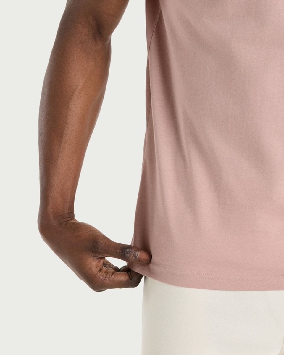 image 1 of F&F Cotton Rich Short Sleeved T-Shirt in Pink