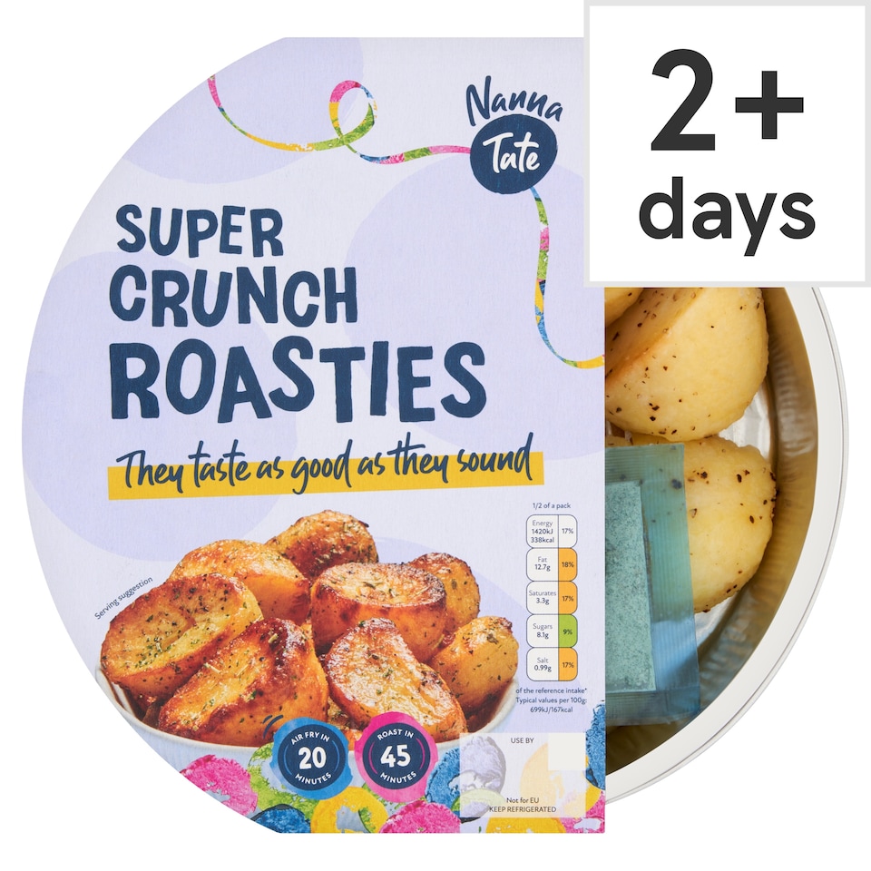 Nanna Tate Crunchy Roasts 450g
