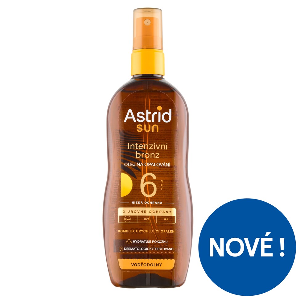 Obrázek 1 pro produkt Astrid Sun Olej na opalování 6 SPF 200ml