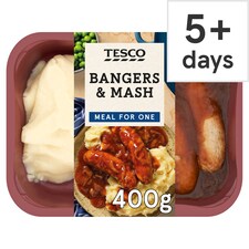Tesco Bangers & Mash 400G