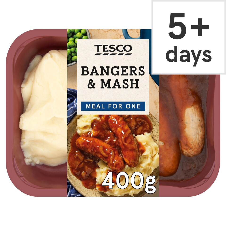 Tesco Bangers & Mash 400G