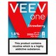 image 1 of VEEV ONE STRAWBERRY 20mg/ml 2x2ml