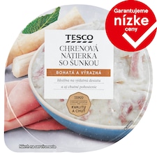 Tesco Chrenová nátierka so šunkou 135 g